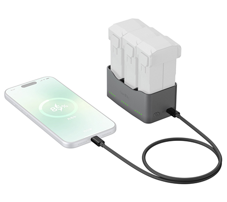 SmallRig 65W Drone Battery Charger for DJI Mini 5 / 4 / 3 Pro 6501