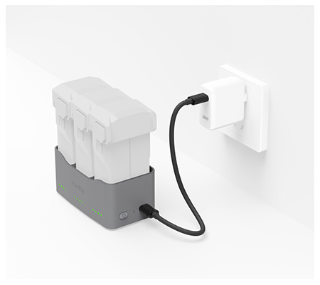 SmallRig 65W Drone Battery Charger for DJI Mini 5 / 4 / 3 Pro 6501