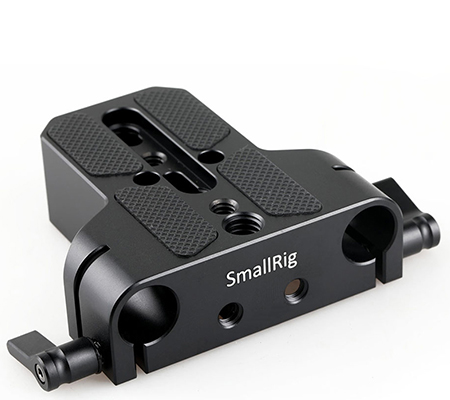 SmallRig Baseplate with Dual 15mm Rod Clamp 1674