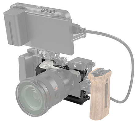 SmallRig Camera Cage with Silicone Side Handle for Sony A7C 3212B