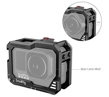 SmallRig Cage for GoPro Hero 10 / 9 Black Vlog Kit 3088