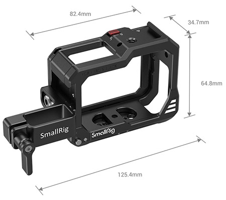 SmallRig Cage for GoPro Hero 10 / 9 Black Vlog Kit 3088