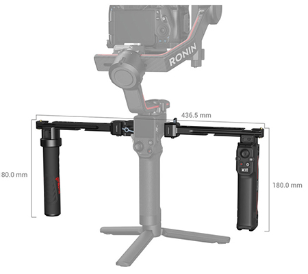 SmallRig Wireless Control Dual Handgrip for DJI RS 2 / RS 3 Pro 3954