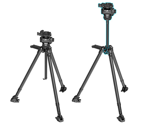SmallRig x Potato Jet TRIBEX Hydraulic Carbon Fiber Tripod Kit 4259