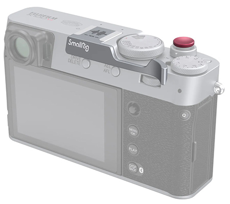 SmallRig Thumb Grip for Fujifilm X100VI / X100V Silver 4566