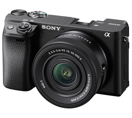 Sony Alpha A6400 kit 16-50mm f/3.5-5.6 OSS Mark II Black