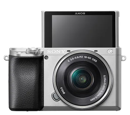 Sony Alpha A6100 Kit 16-50mm Mirrorless Digital Camera Silver