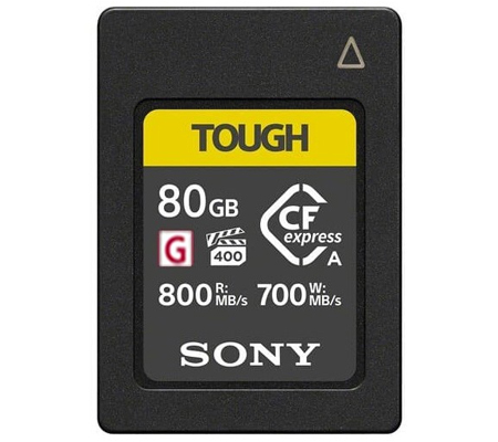 Sony CFexpress Type A 80GB Tough Series (Read 800MB/s and Write 700MB/s)