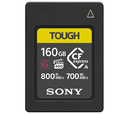 Sony CFexpress Type A 160GB Tough Series (Read 800MB/s and Write 700MB/s)