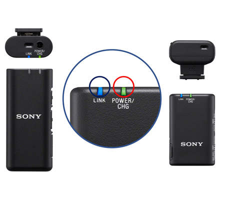 Sony ECM-W2BT Camera-Mount Digital Bluetooth Wireless Microphone