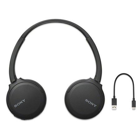 Sony WH-CH510 Wireless On-Ear Headphones Black