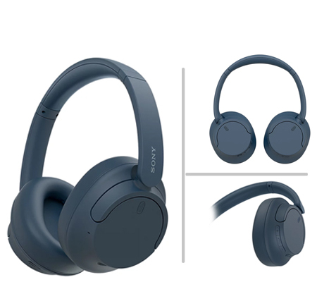 Sony WH-CH720N Wireless Over-Ear Noise-Canceling Headphones Blue