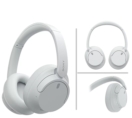 Sony WH-CH720N Wireless Over-Ear Noise-Canceling Headphones White