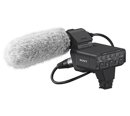Sony XLR-K3M Dual-Channel XLR Audio Adaptor Kit with ECM-XM1 Shotgun Microphone