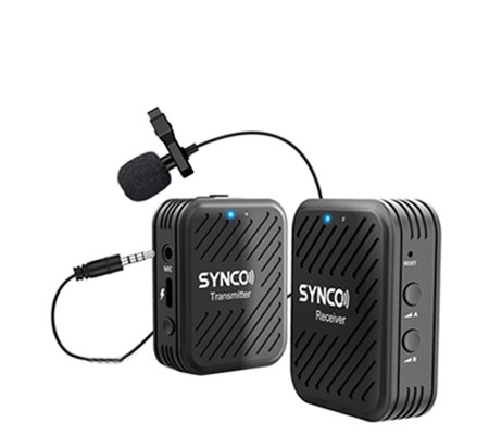 Synco G1-A1 Black Digital Wireless Microphone System TX+RX for Camera / Smartphone