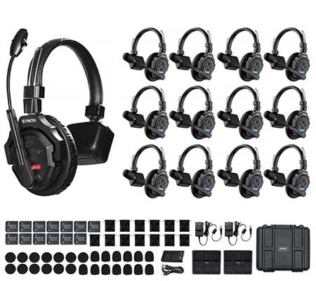 Synco XTalk X13 Full-Duplex Wireless Intercom Headset System