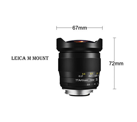 TTArtisan 11mm f/2.8 for Leica M Mount Full Frame