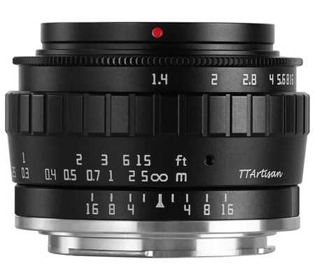 TTArtisan 23mm f/1.4 for Fujifilm X Mount APSC Black