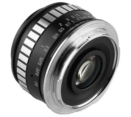TTArtisan 23mm f/1.4 for Sigma Leica L Mount APSC Black Silver