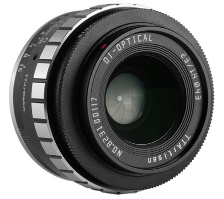 TTArtisan 23mm f/1.4 for Fujifilm X Mount APSC Black-Silver