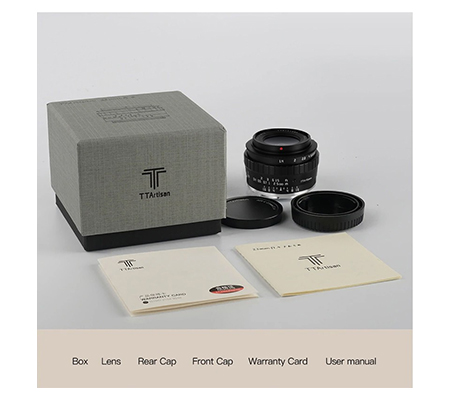 TTArtisan 23mm f/1.4 Lens for Micro Four Thirds Black Silver