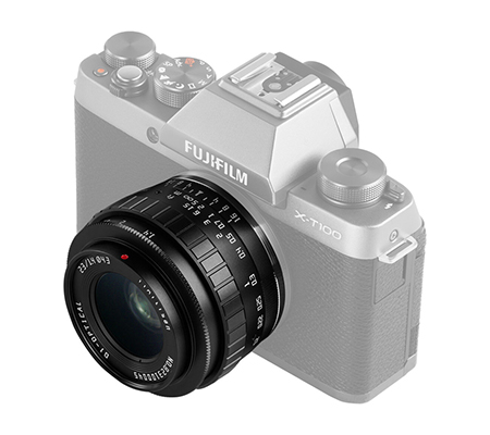 TTArtisan 23mm f/1.4 for Fujifilm X Mount APSC Black