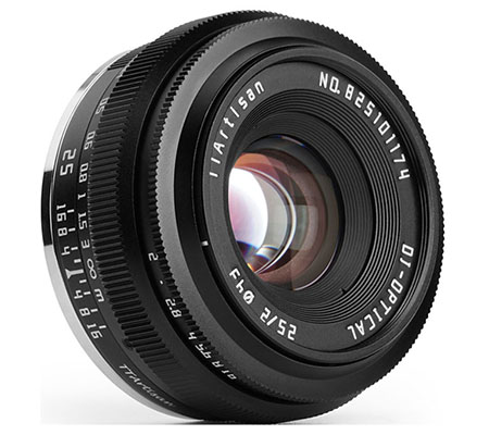 TTArtisan 25mm f/2 for Canon EF-M Mount APSC