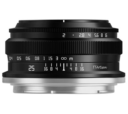 TTArtisan 25mm f/2 for Nikon Z Mount APSC