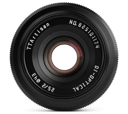 TTArtisan 25mm f/2 for Nikon Z Mount APSC