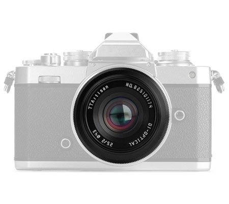 TTArtisan 25mm f/2 for Nikon Z Mount APSC