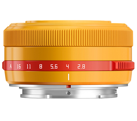 TTArtisan AF 27mm f/2.8 for Fujifilm X Mount APSC Orange
