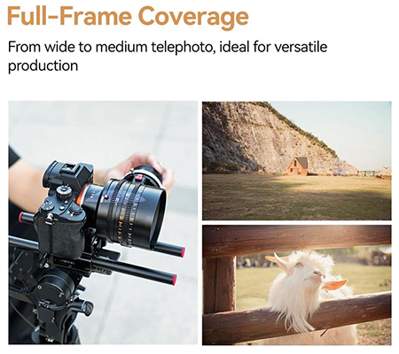 TTArtisan 35mm T2.1 Dual Bokeh Cine Lens for Panasonic Leica L Mount Fullframe Lens