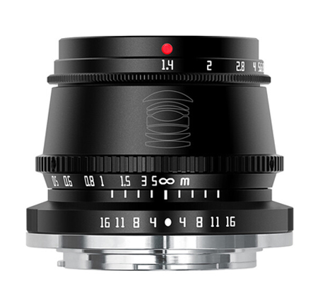 TTArtisan 35mm f/1.4 for Fujifilm X Mount APSC Black