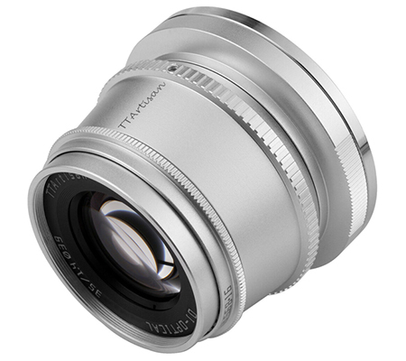 TTArtisan 35mm f/1.4 for Fujifilm X Mount APSC Silver