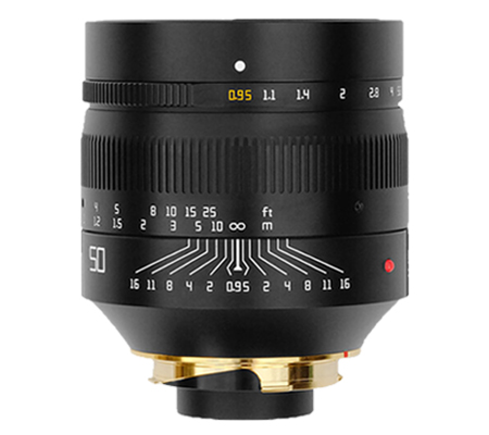TTArtisan 50mm f/0.95 Lens for Leica M Mount Black
