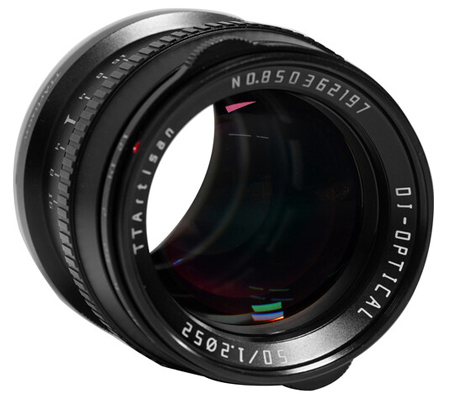 TTArtisan 50mm f/1.2 for Nikon Z Mount APSC Black