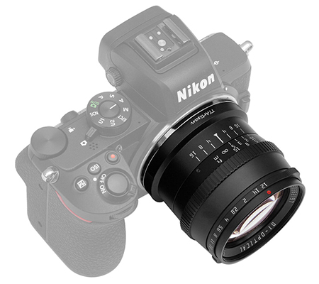 TTArtisan 50mm f/1.2 for Nikon Z Mount APSC Black