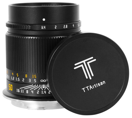 TTArtisan 50mm f/1.4 for Sony FE Mount Full Frame
