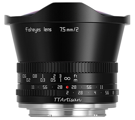 TTArtisan 7.5mm f/2 Fisheye Lens for Sigma Leica L Mount APSC