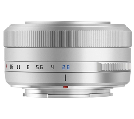 TTArtisan AF 27mm f/2.8 for Fujifilm X Mount APSC Silver