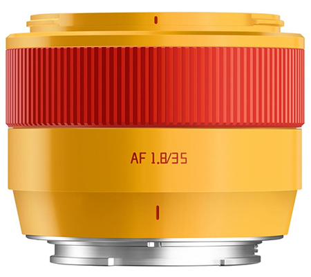 TTArtisan AF 35mm f/1.8 Mark II for Sony E Mount APS-C Orange