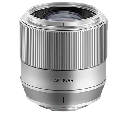 TTArtisan AF 56mm f/1.8 for Fujifilm X Mount APSC Silver