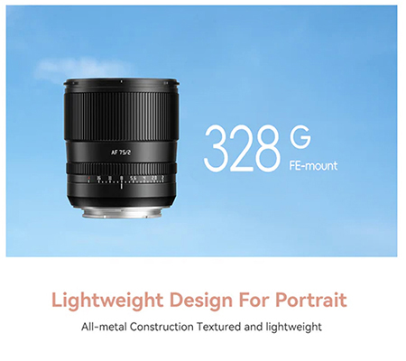 TTArtisan AF 75mm f/2 for Nikon Z Mount Full Frame Bundling Suneast SDXC 128GB 208MB/s