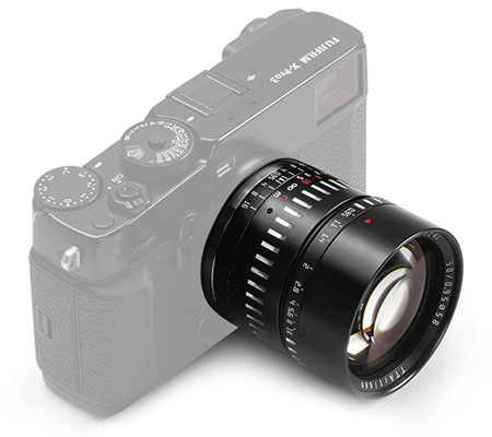 TTArtisan 50mm f/0.95 for Fujifilm X Mount APSC
