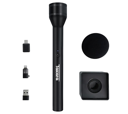 Takara HM-200 Wireless Handheld Microphone for Smartphone Type-C & Lightning / Computer