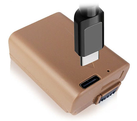 Takara NP-FW50 Battery Replaces for Sony with USB Type-C Charging Port 1080mAh
