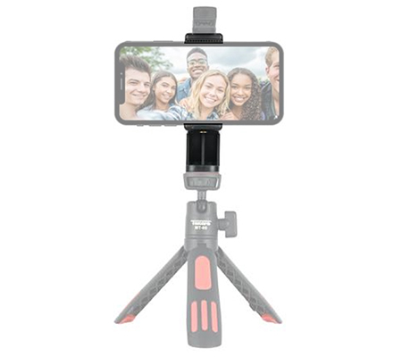 Takara PH-07 Adjustable 360° Phone Holder with Cold Shoe
