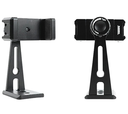 Takara PH-08 Adjustable 360° Metal Phone Holder with Dual Cold Shoe & Arca Swiss Base