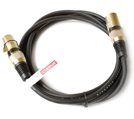Tetherplus XLR Male to Female Audio Microphone Cable 2m