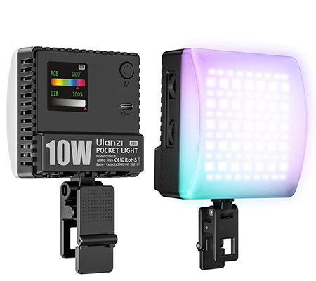 Ulanzi C10 10W Portable Selfie LED Light
